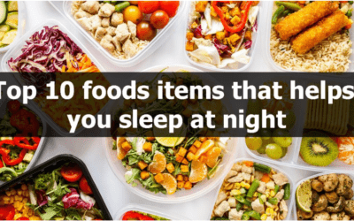 Top 10 food items that help’s you sleep at night